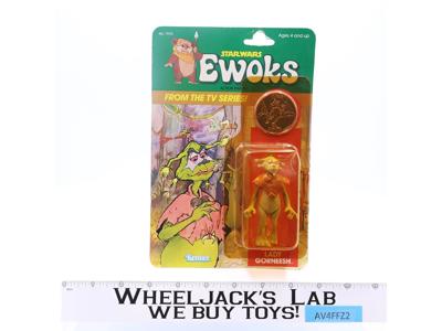 Urgah Lady Gorneesh W/ Coin Star Wars Ewoks 1985 Kenner Action Figure NEW SEALED