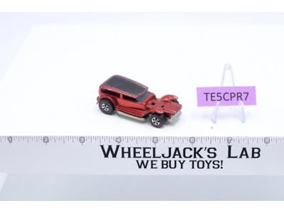 The Demon Red Hot Wheels 1969 1970 Mattel Vintage Black Roof Redline RL