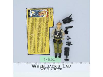 Psyche-Out V2 Night Force Complete G.I. Joe 1988 Hasbro Vintage Action Figure