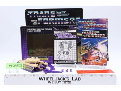 Blitzwing 100% Complete NICE FIGURE & BOX 1985 Vintage G1 Transformers Hasbro