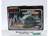 Endor Forest Ranger 100% Complete W/ NICE Box Star Wars 1983 Kenner Vehicle