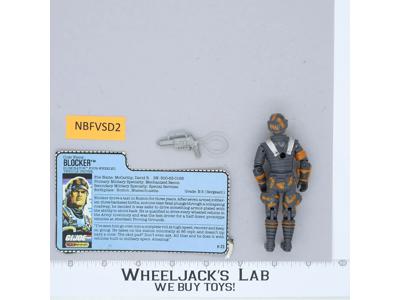 Blocker V1 G.I. Joe 1987 Hasbro Vintage Action Figure