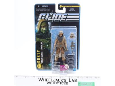 Dusty GI Joe Pursuit of Cobra 2010 Hasbro Action Figure NEW SEALED