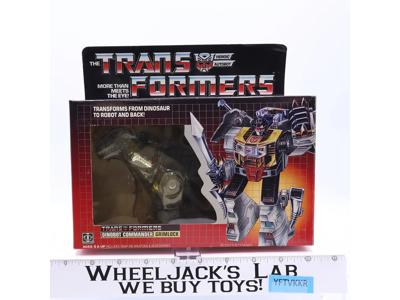 Grimlock W/BOX & BUBBLES 100% Complete 1985 Vintage Figure G1 Transformers NM