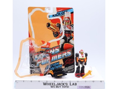 Kick-OffAction Masters COMPLETE W/CARDBACK & BUBBLE G1 Transformers Vintage