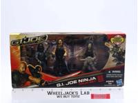 Ninja Dojo Set G.I. Joe Retaliation 2012 Hasbro Action Figure 3-Pack NEW SEALED