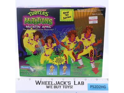 Mutatin' April TMNT Mutations 1993 Playmates Action Figure NEW MISB SEALED