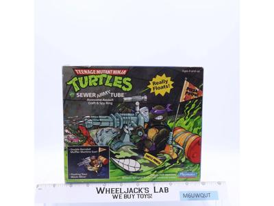 Sewer Army Tube Complete TMNT 1989 Playmates Action Figure Vehicle NEW MIB