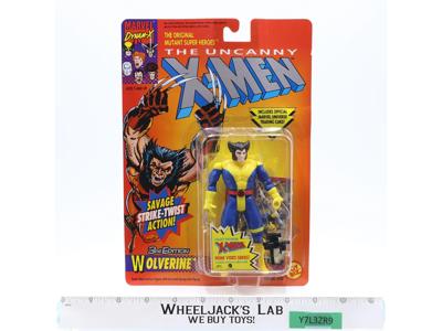 Wolverine W/Savage Strike-Twist 3rd Edition The Uncanny X-Men 1992 Toy Biz MOSC
