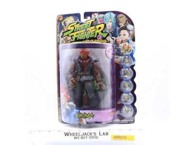Akuma Round 2 Street Fighter III 3rd Strike 8" 1999 Resaurus CAPCOM Player 1 NEW