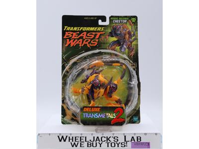 Cheetor Complete W/ Card & Bubble Transformers Beast Wars Transmetals 2 1998