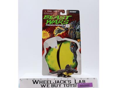 Iguanus 100% Complete W/ Card Beast Wars Transformers 1996 Kenner Action Figure