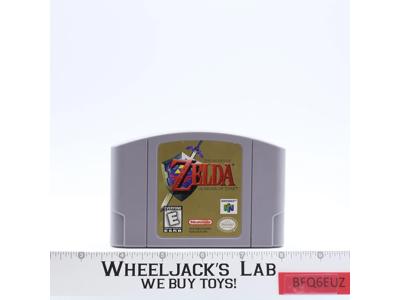 The Legend Of Zelda Ocarina of Time Nintendo 64 N64 1997 Video Game Cartridge