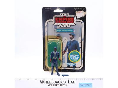 Bespin Security Guard Black Complete 45 Back-A Star Wars 1981 Kenner NO REPRO