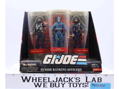 Senior Ranking Officers G.I Joe Toys R Us Exclusive 2007 Hasbro SEALED MISB