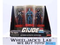Senior Ranking Officers G.I Joe Toys R Us Exclusive 2007 Hasbro SEALED MISB