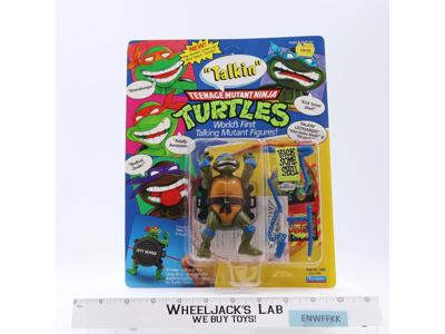 Leonardo Talking Turtle TMNT 1991 Playmates Vintage Action Figure NEW SEALED