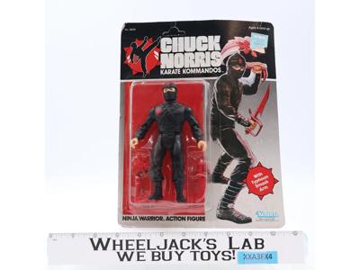 Ninja Warrior Chuck Norris W/Typhoon Smash Arm Karate Kommandos Vintage SEALED