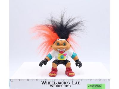 Battle Trolls Thrasher Skater Troll 5" Doll Hasbro 1992