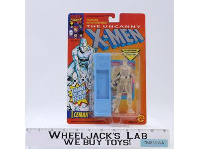 Iceman The Uncanny X-Men Marvel Comics 1992 Toybiz Vintage Changes Color MOSC