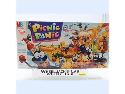 Picnic Panic Board Game 1992 Milton Bradley No Reading Required NEW MISB SEALED