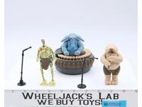 Sy Snootles & Max Rebo Band 100% Complete Star Wars 1983 Kenner Action Figures