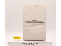 Transformer Camera #12505 W/BOX & INSERT 100% Complete NM G1 Transformers 1985