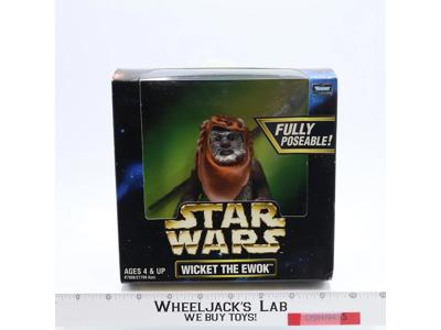 Wicket the Ewok Star Wars Action Collection 1998 Kenner Action Figure NEW SEALED