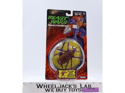 Drill Bit Transformers Beast Wars 1996 Kenner Action Figure NEW SEALED