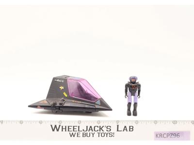 Shadow Parasite W/ LT. Magg Complete Starcom 1986 Coleco Action Figure Vehicle