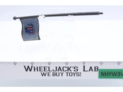 USS Flagg Aircraft American & GI Joe Flag Pole 1985 GI Joe Vintage