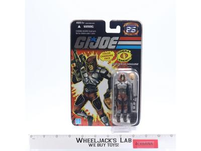 Zartan GI Joe 25th Anniversary 2007 Hasbro Action Figure NEW SEALED