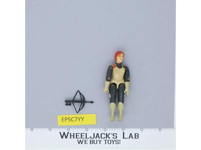 Scarlett V1.5 Swivel Arms 100% Complete G.I. Joe 1983 Hasbro Vintage Figure