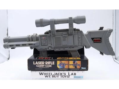 Laser Rifle Carry Case UNUSED STICKERS Star Wars ROTJ 1984 Kenner Storage Case
