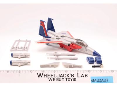 Starscream Commemorative 100% Complete Transformers 2002 Hasbro Reissue NM