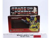 Sunstreaker BOX ONLY 1984 Action Figure Vintage Hasbro G1 Transformers