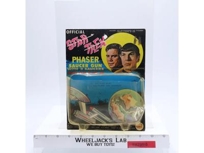 Phaser Saucer Gun CARD/BUBBLE ONLY Star Trek AHI 1976