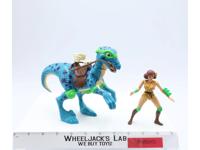 Cave Woman April W/ Radical Raptor TMNT 1994 Playmates Vintage Action Figure