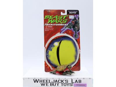 Snapper 100% Complete W/Card Transformers Beast Wars 1995 Kenner Action Figure