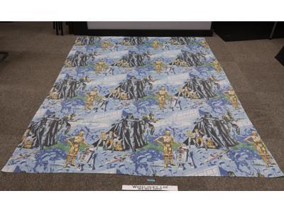 Star Wars ESB Twin Bed Flat Sheet Set 1979 Bibb Vintage