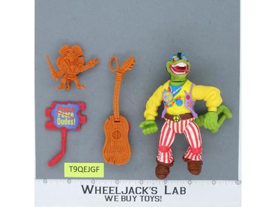 Rock 'N Roll Mondo Gecko TMNT Teenage Mutant Ninja 1992 Playmates Vintage Action