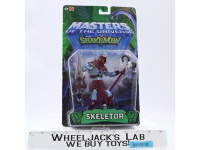 Skeletor Masters Of The Universe vs Snakemen MOTU 2003 Mattel Figure NEW SEALED