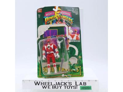 Auto Morphin Red Ranger 100% Complete Power Rangers 1994 Bandai Action Figure
