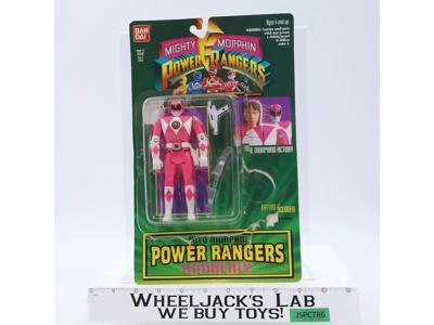 Auto Morphin Pink Ranger 100% Complete Power Rangers 1994 Bandai Action Figure