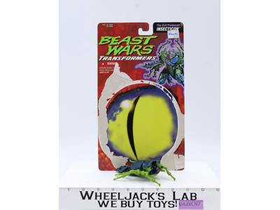 Insecticon 100% Complete W/Card Transformers Beast Wars 1995 Kenner Figure