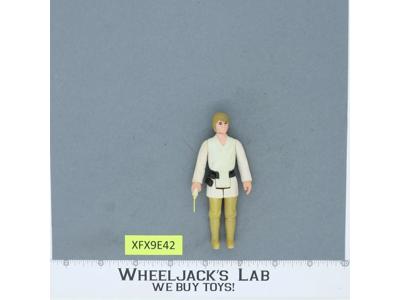 Luke Skywalker Farmboy OLIVE BROWN HAIR 100% Complete Star Wars 1977 Kenner