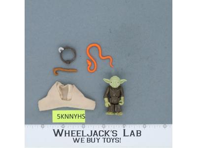 Yoda W/Orange Snake 100% Complete Star Wars ESB 1980 Vintage Kenner NO REPRO