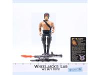 John Rambo Sylvester Stallone Rambo 1986 Coleco Vintage Action Figure Complete