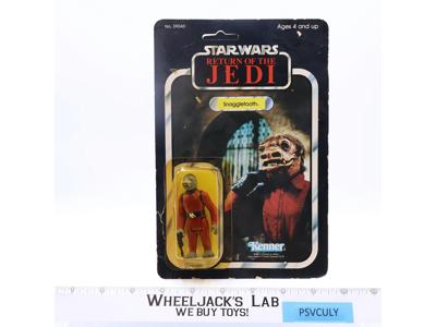 Snaggletooth 100% Complete SPAIN 77 Back-A Back Star Wars ROTJ Kenner NO REPRO