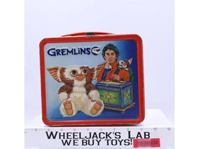 Gremlins Gizmo Metal Lunch Box 1984 Aladdin Warner Bros Vintage Lunchbox